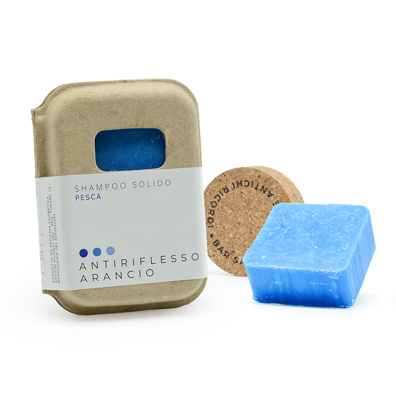 SHAMPOO SOLIDO 55 gr ANTI ARANCIO ALLA PESCA CON BAR SAVER IN SUGHERO