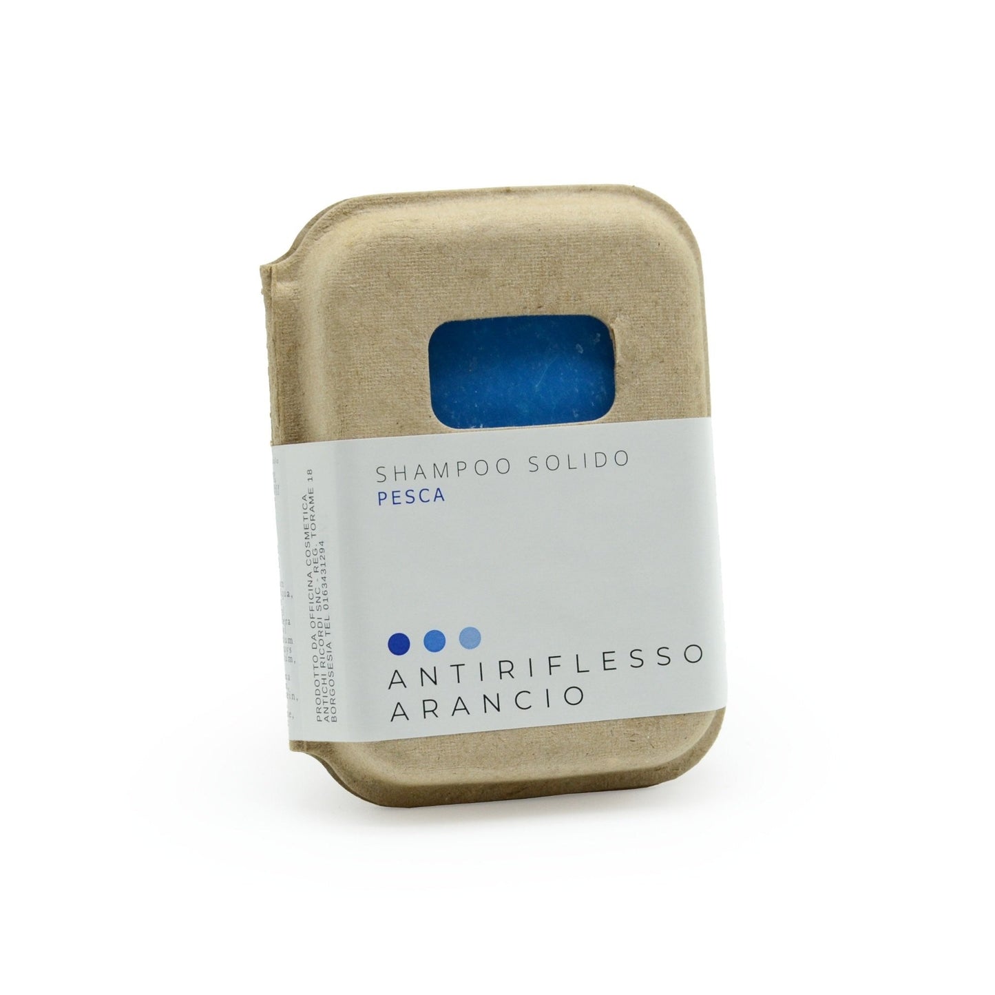 SHAMPOO SOLIDO 55 gr ANTI ARANCIO ALLA PESCA CON BAR SAVER IN SUGHERO